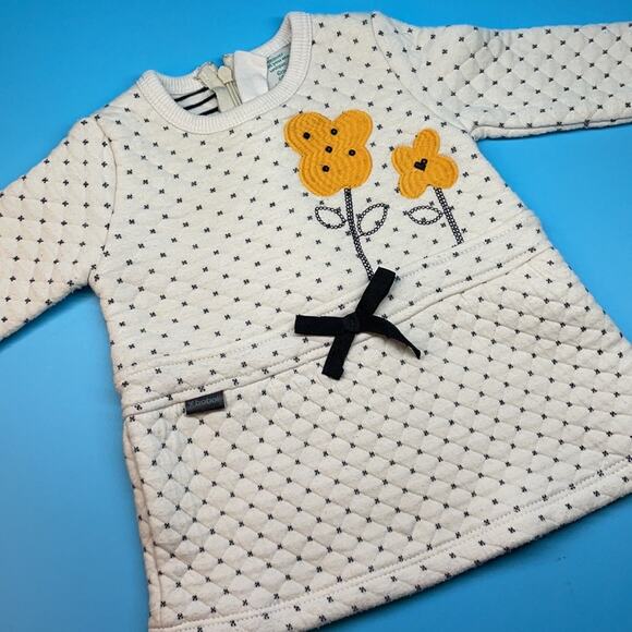 Boboli Girls Crew Neck Long Sleeve Top Bundle of 2 Size 6M - Picture 7 of 7
